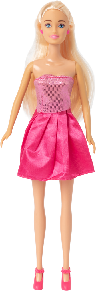 Female Doll in Pink Dress